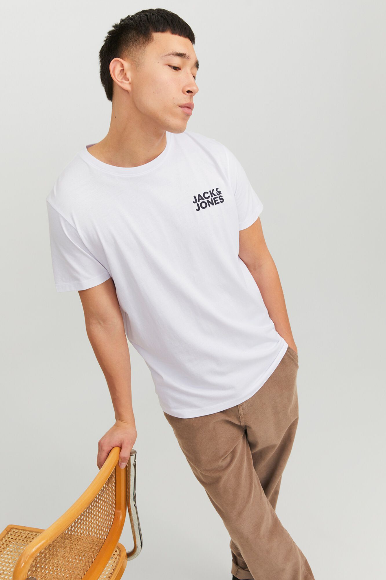 Jack & Jones Playera slim de manga corta