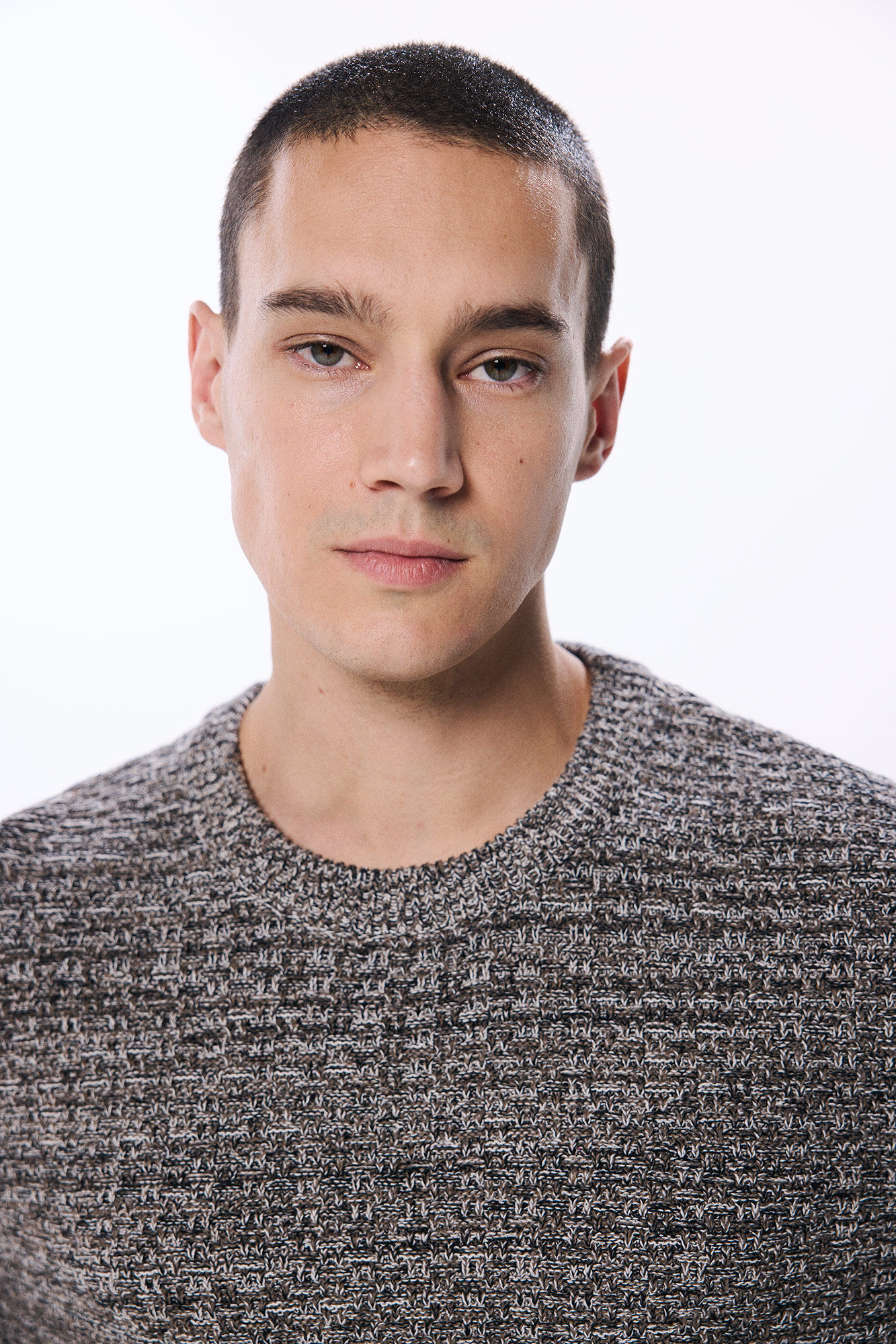 Springfield Su&eacute;ter estructura torzal caf&eacute;