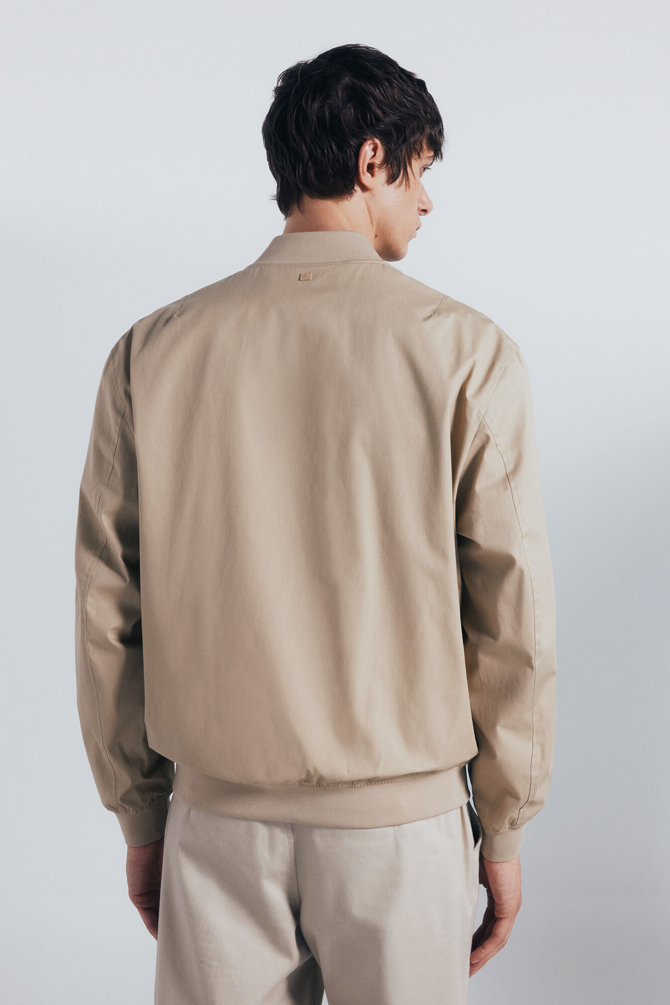 Springfield Bomber ligera beige