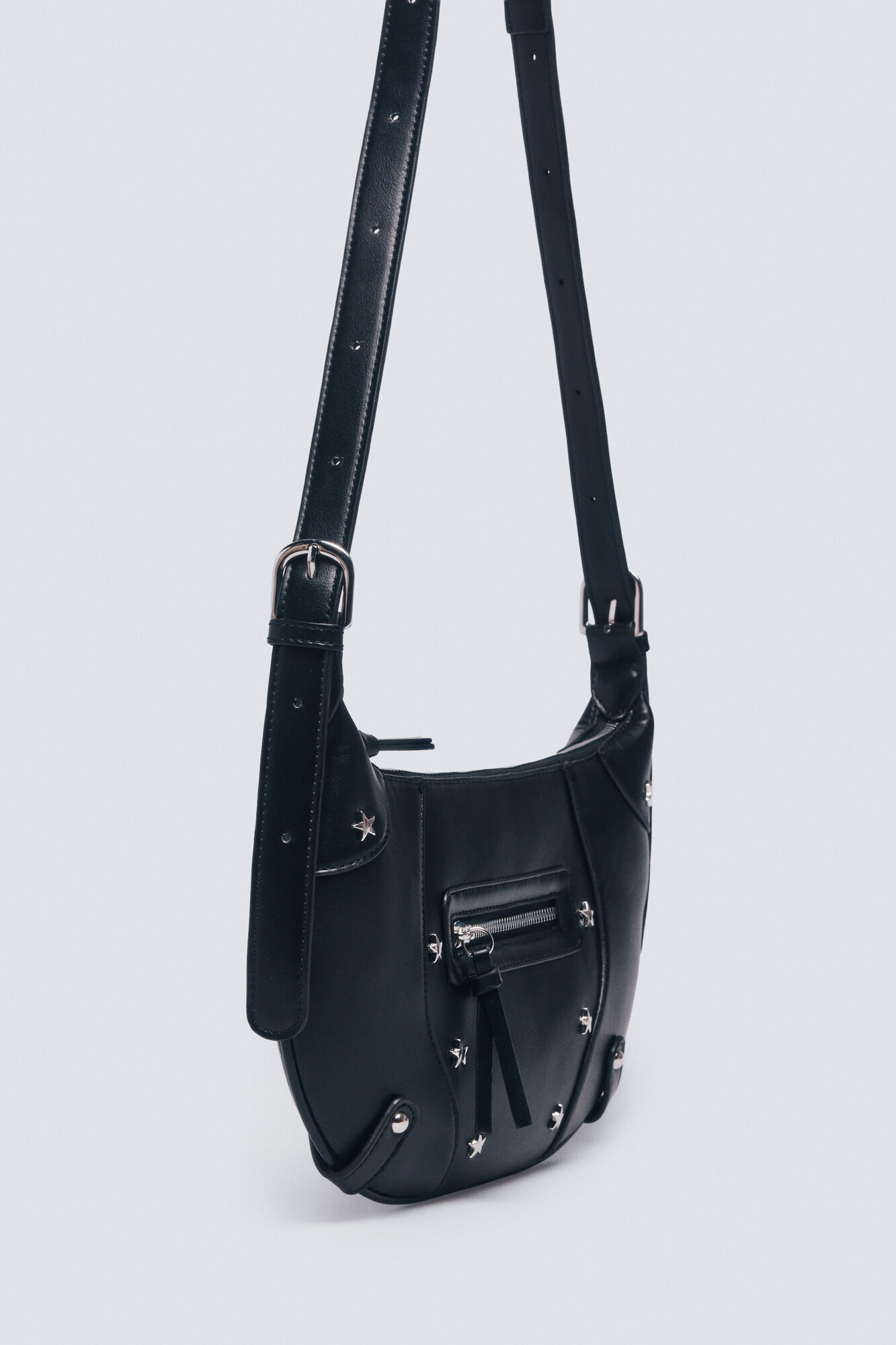 Springfield Bolsa bandolera de estrella, bolsa negro