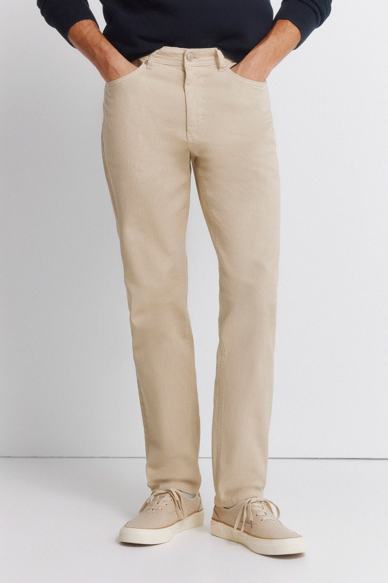 Springfield Pantal&oacute;n de 5 bolsillos lavado slim fit