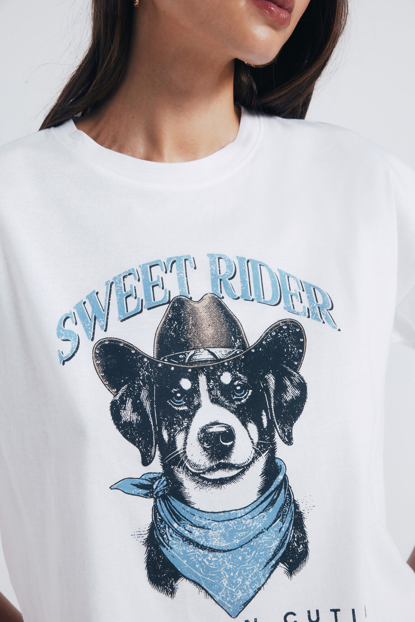 Springfield Playera "Sweet rider" caf&eacute;