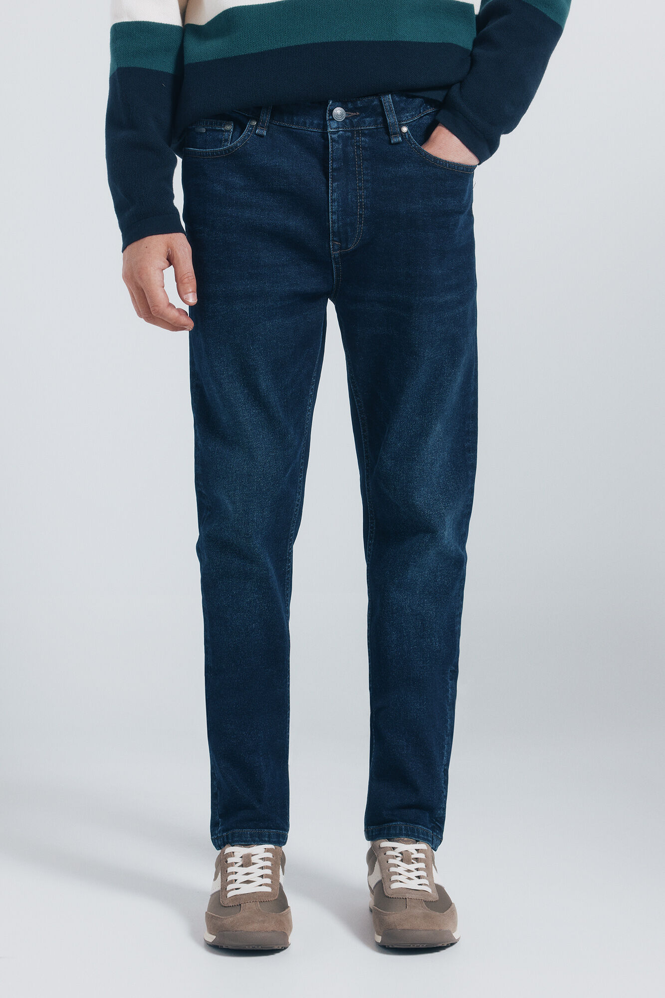 Springfield Sneaker de piel estilo retro