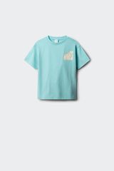 Springfield Kids Playera de manga corta "Make Wavesr" ni&ntilde;o turquesa