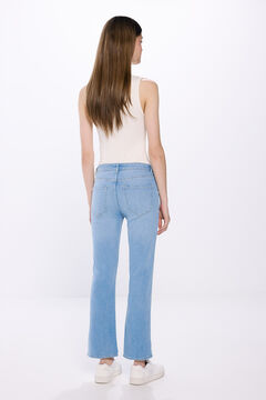 Springfield Jeans kick flare azul indigo