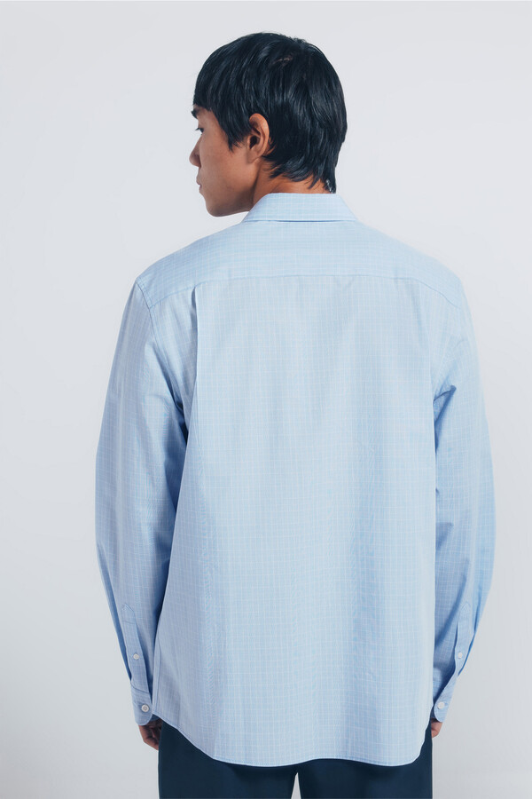 Springfield Playera de popelín azul