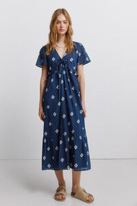 Springfield Vestido midi doble volante