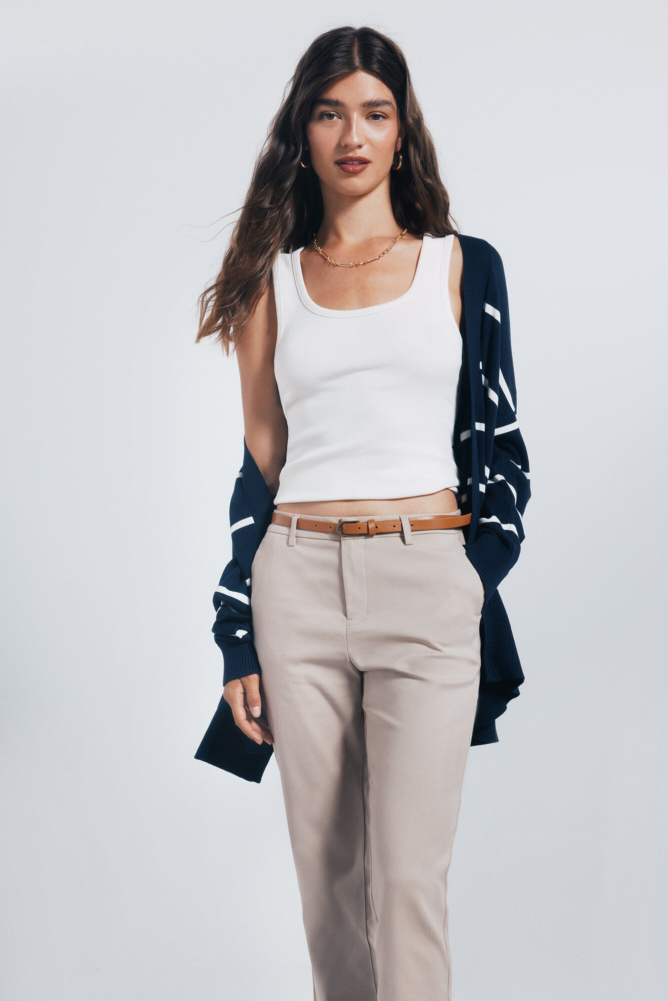 Springfield Pantal&oacute;n chino recto beige