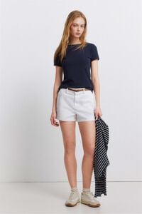 Springfield Short chino de algod&oacute;n