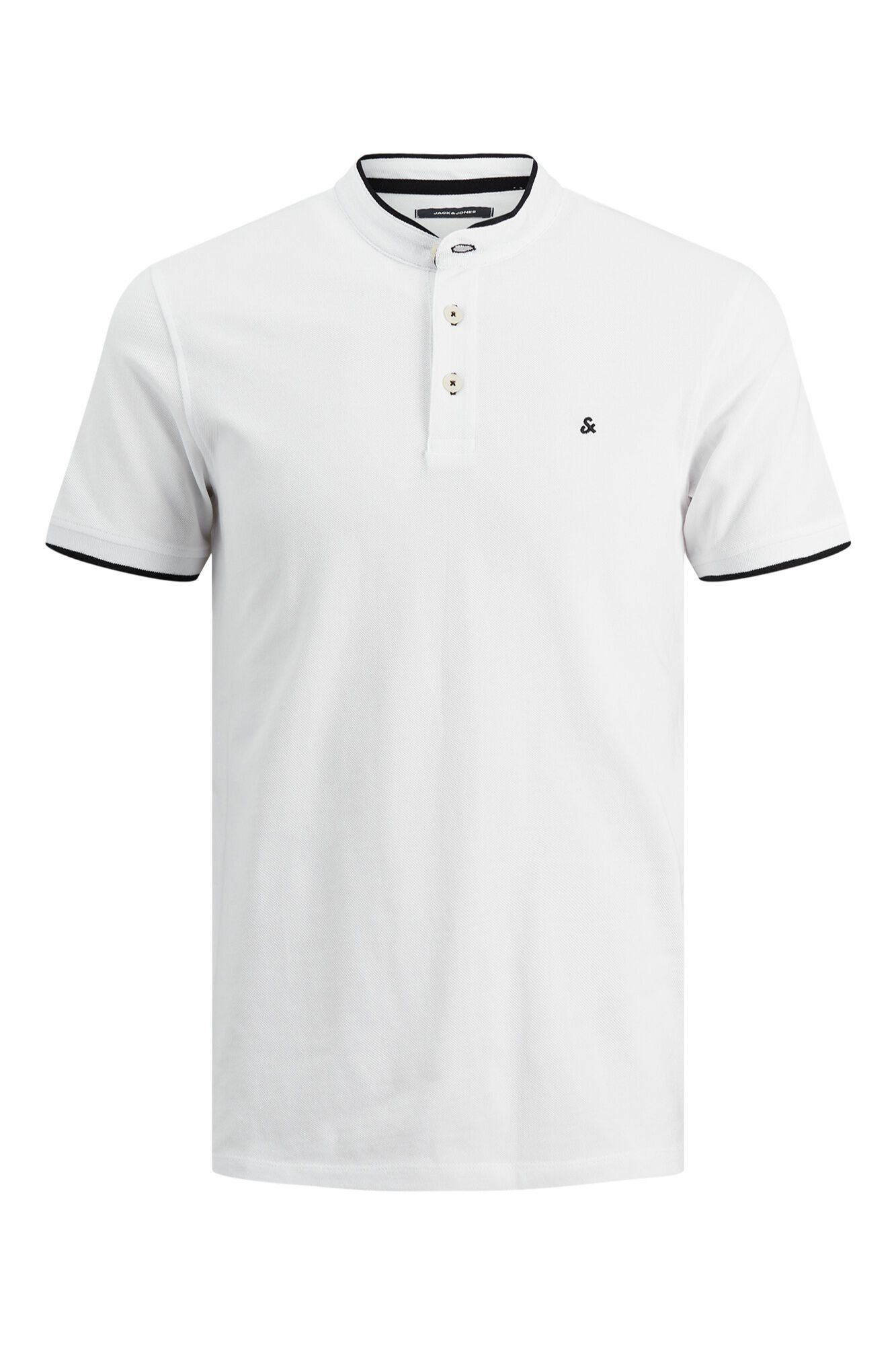 Jack & Jones Polo slim fit cuello mao natural