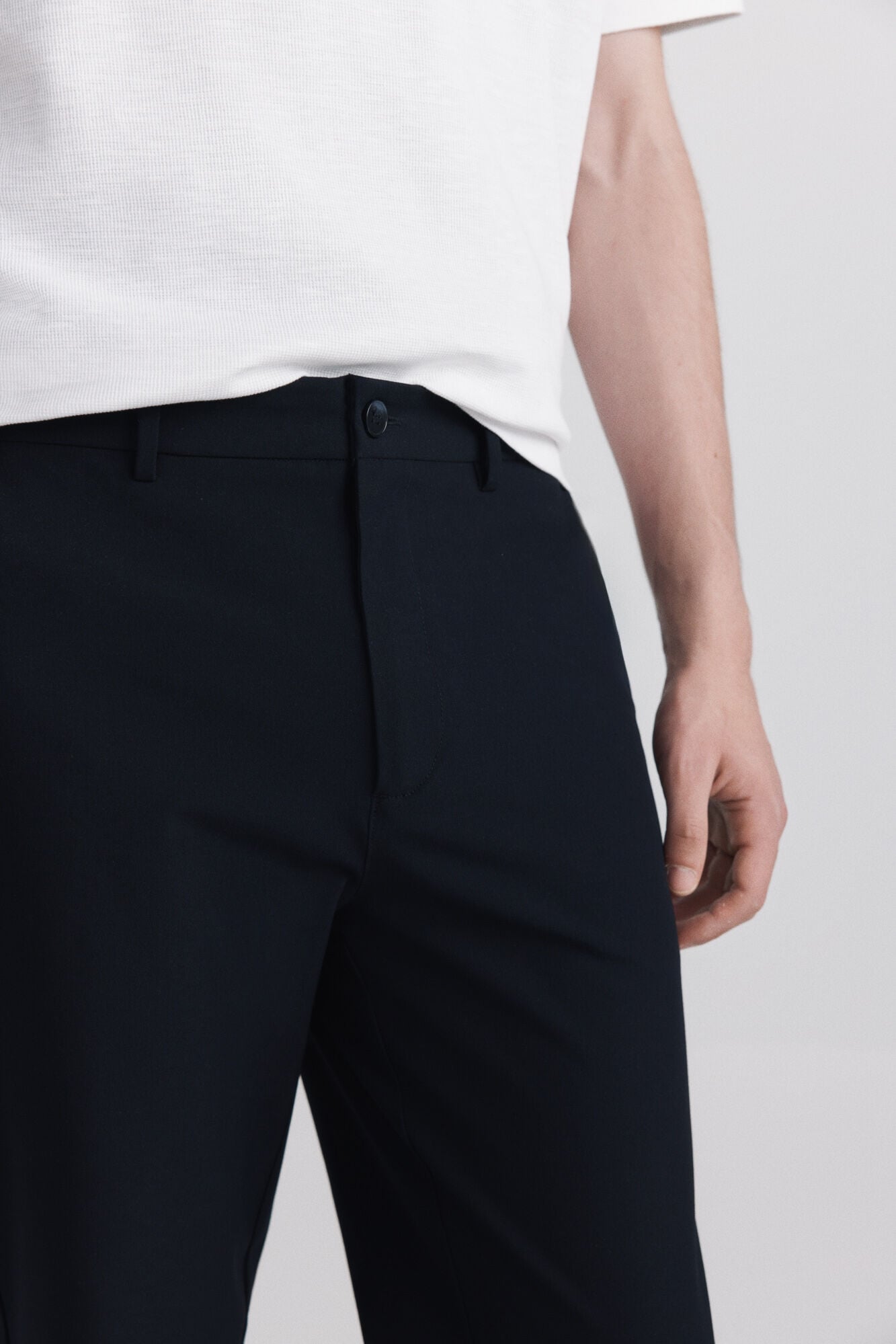 Springfield Pantal&oacute;n chino slim fit c&oacute;modo azul
