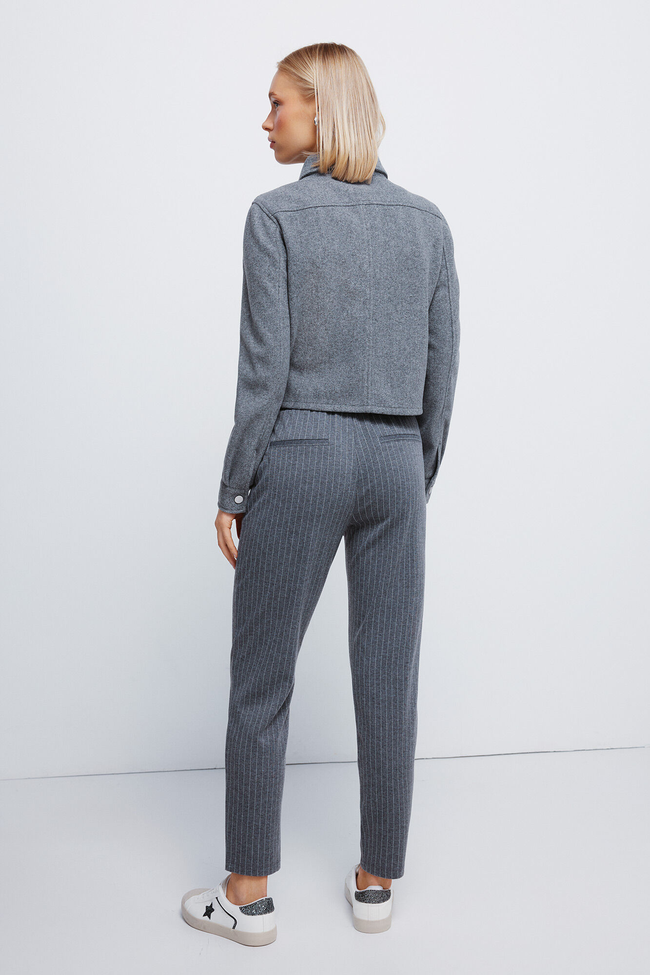 Springfield Pantalones jogger gris