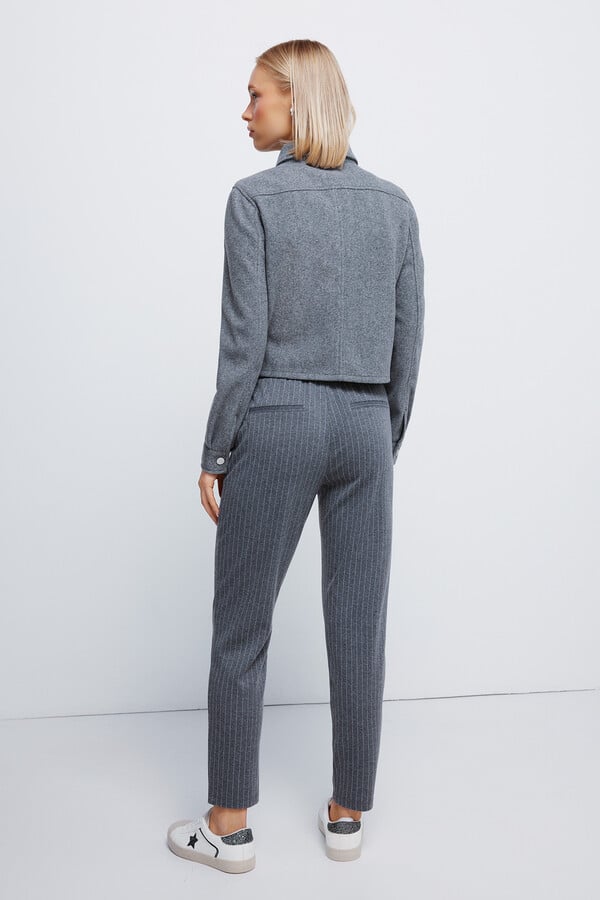 Springfield Pantalones jogger gris