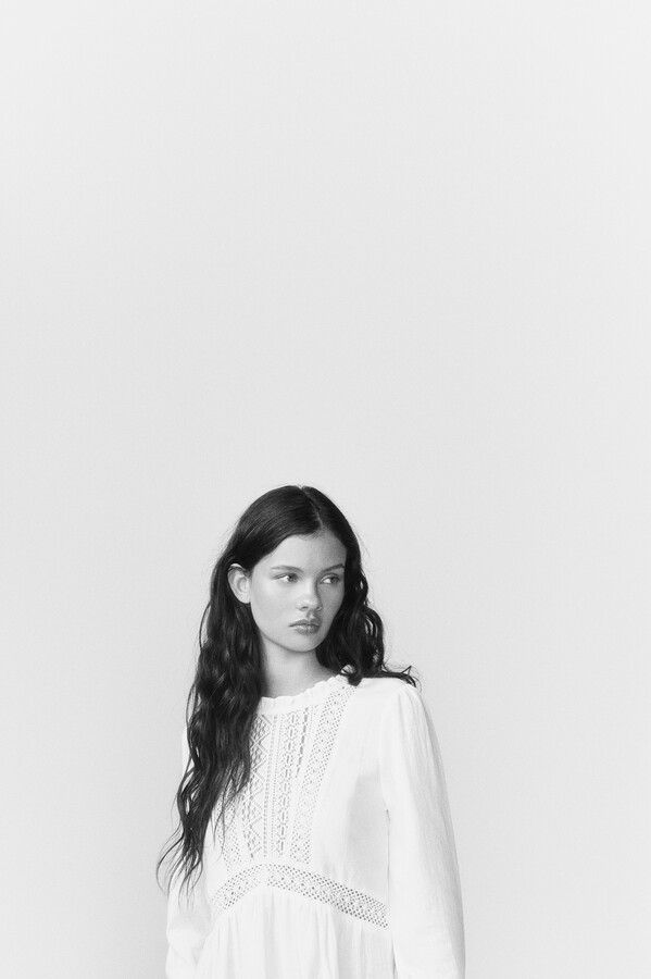 High Spirits Blusa Whimsy beige