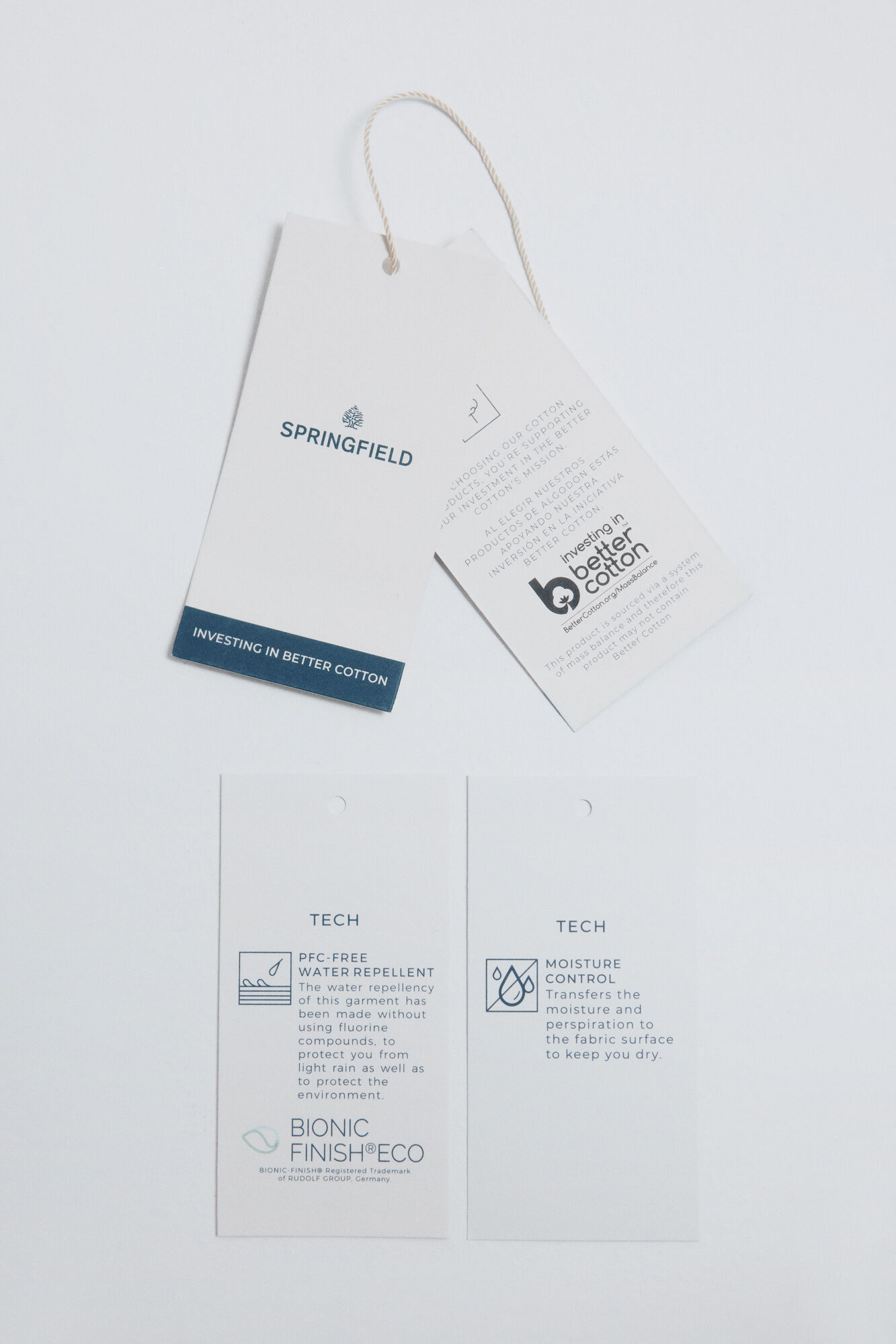 Springfield Parka algod&oacute;n kaki