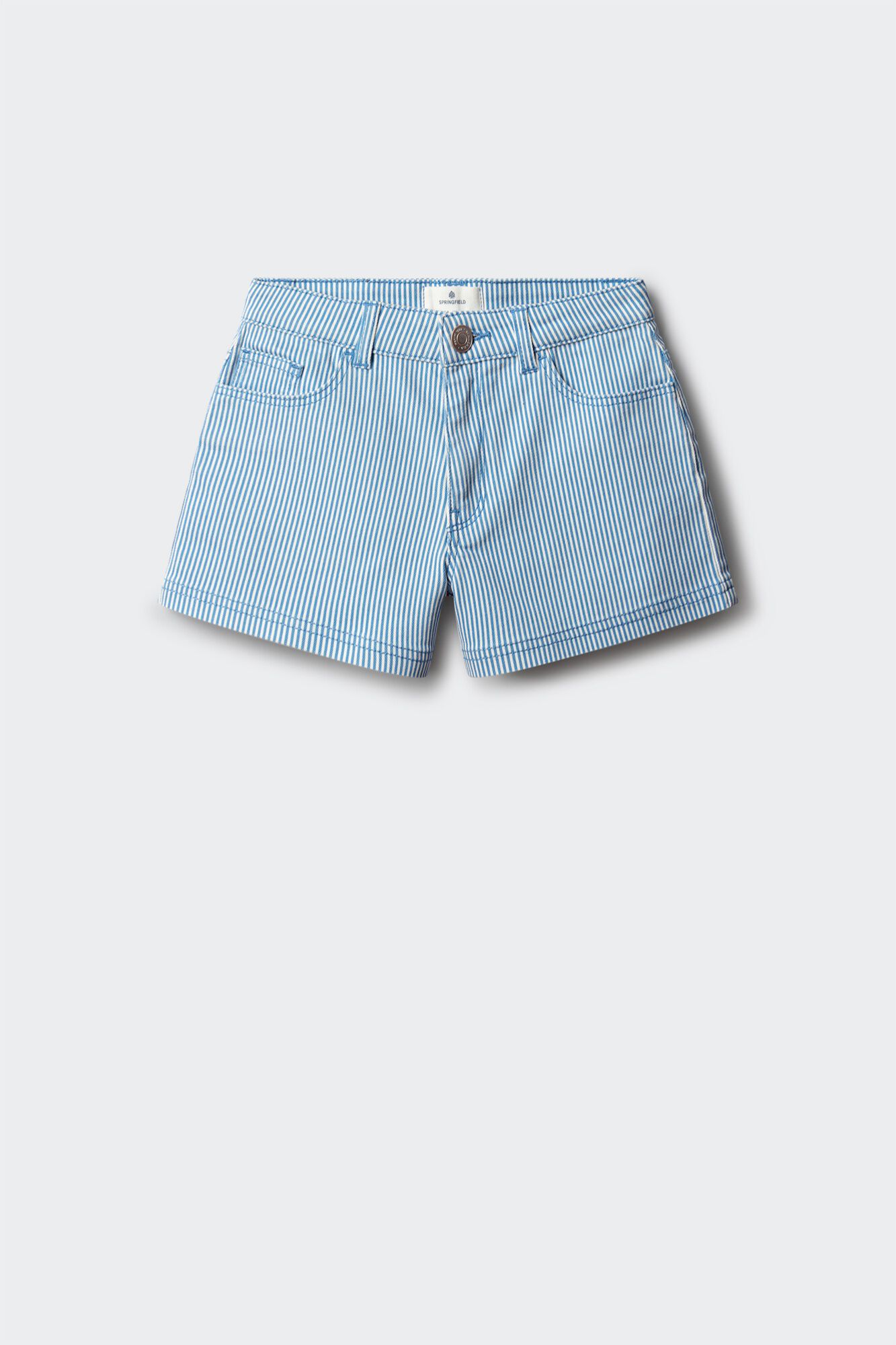 Springfield Kids Short de rayas azules para ni&ntilde;a