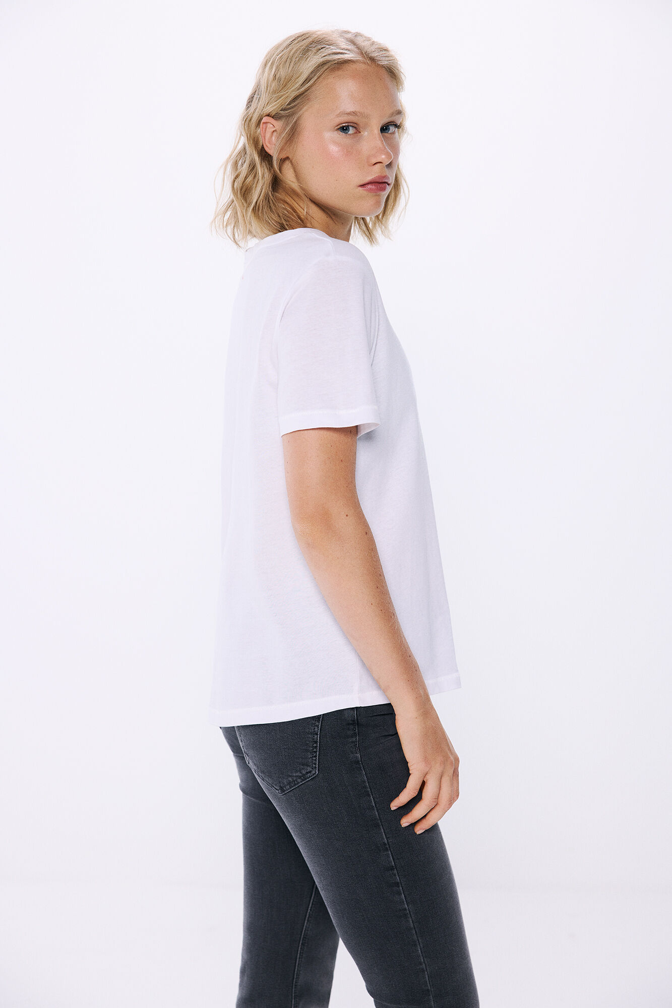 Springfield Playera gr&aacute;fica natural