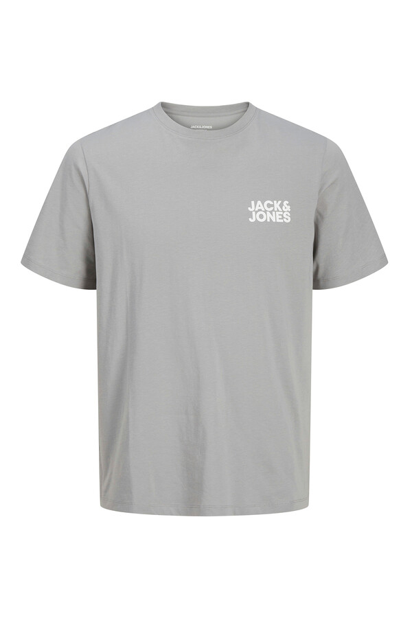 Jack & Jones Playera estándar fit gris