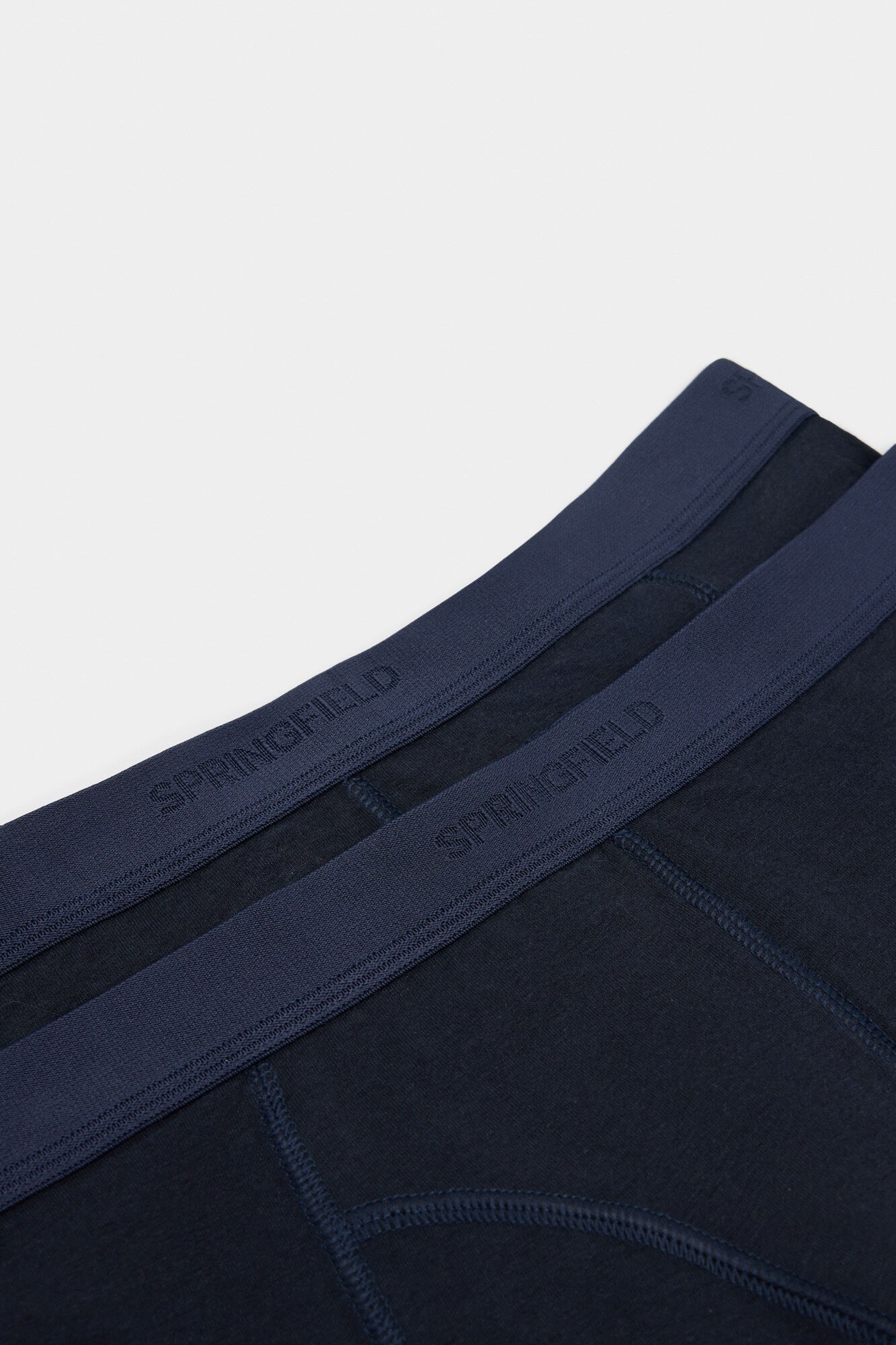 Springfield Pack 2 b&oacute;xers bamb&uacute; azul