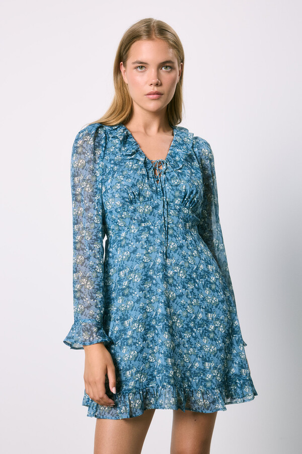 High Spirits Vestido Wild azul indigo