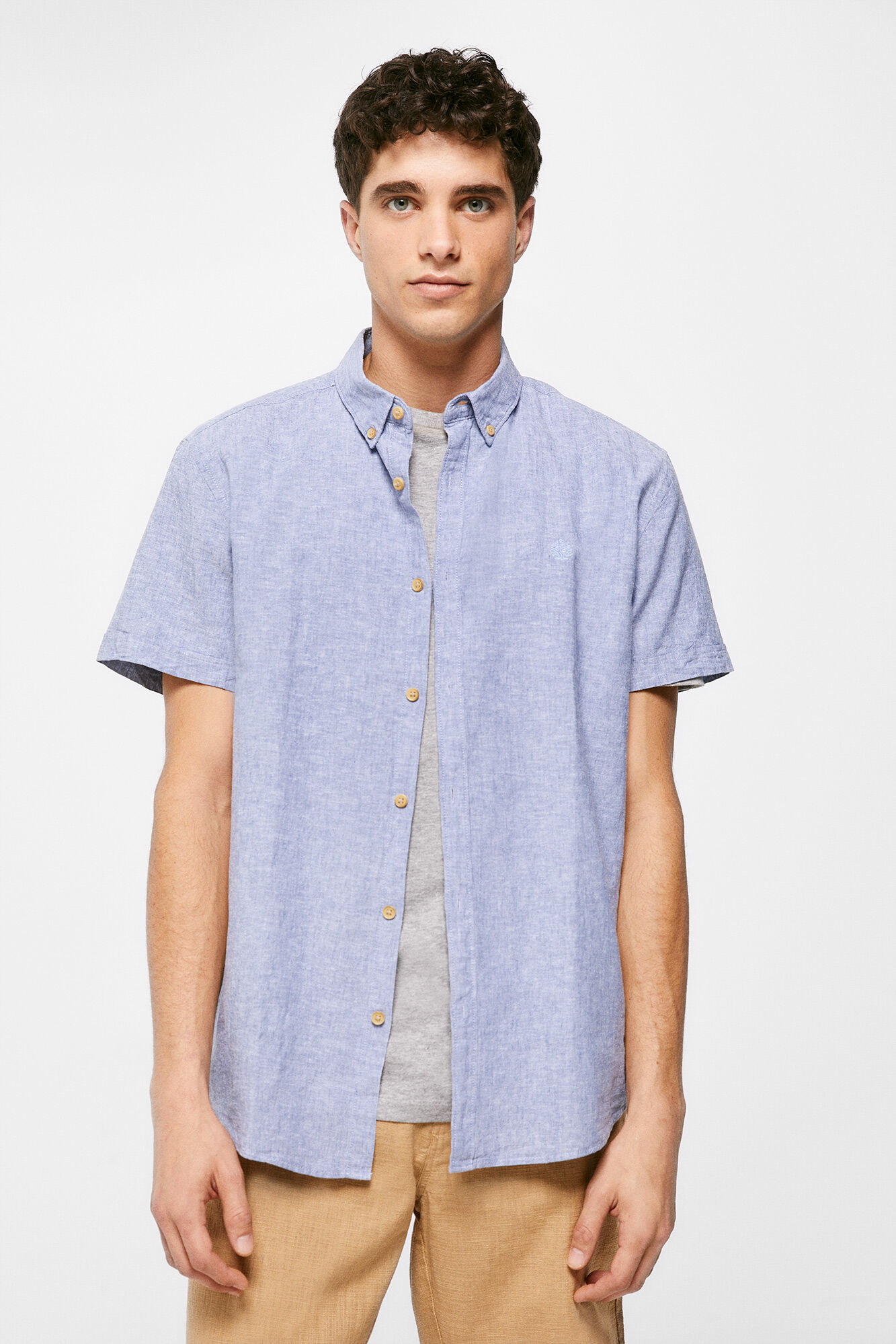 Camisa hombre springfield clearance