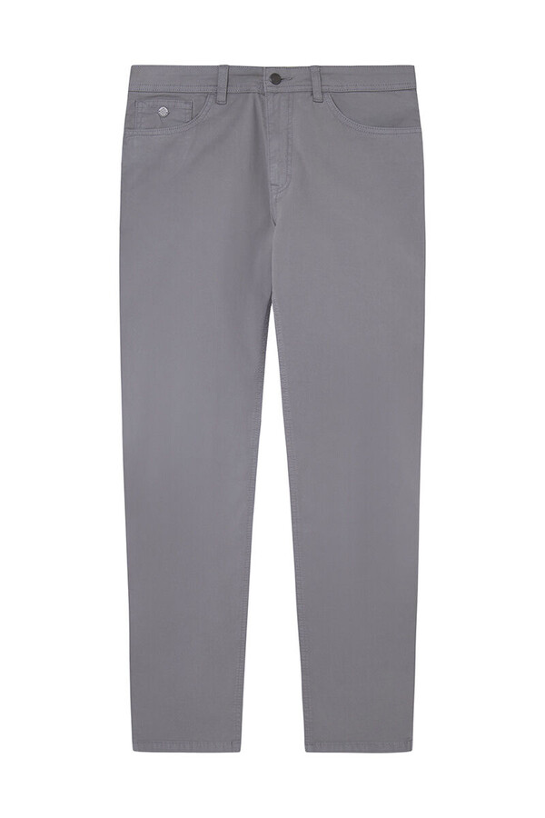 Springfield Pantalón 5 bolsillos ligero color slim lavado gris oscuro