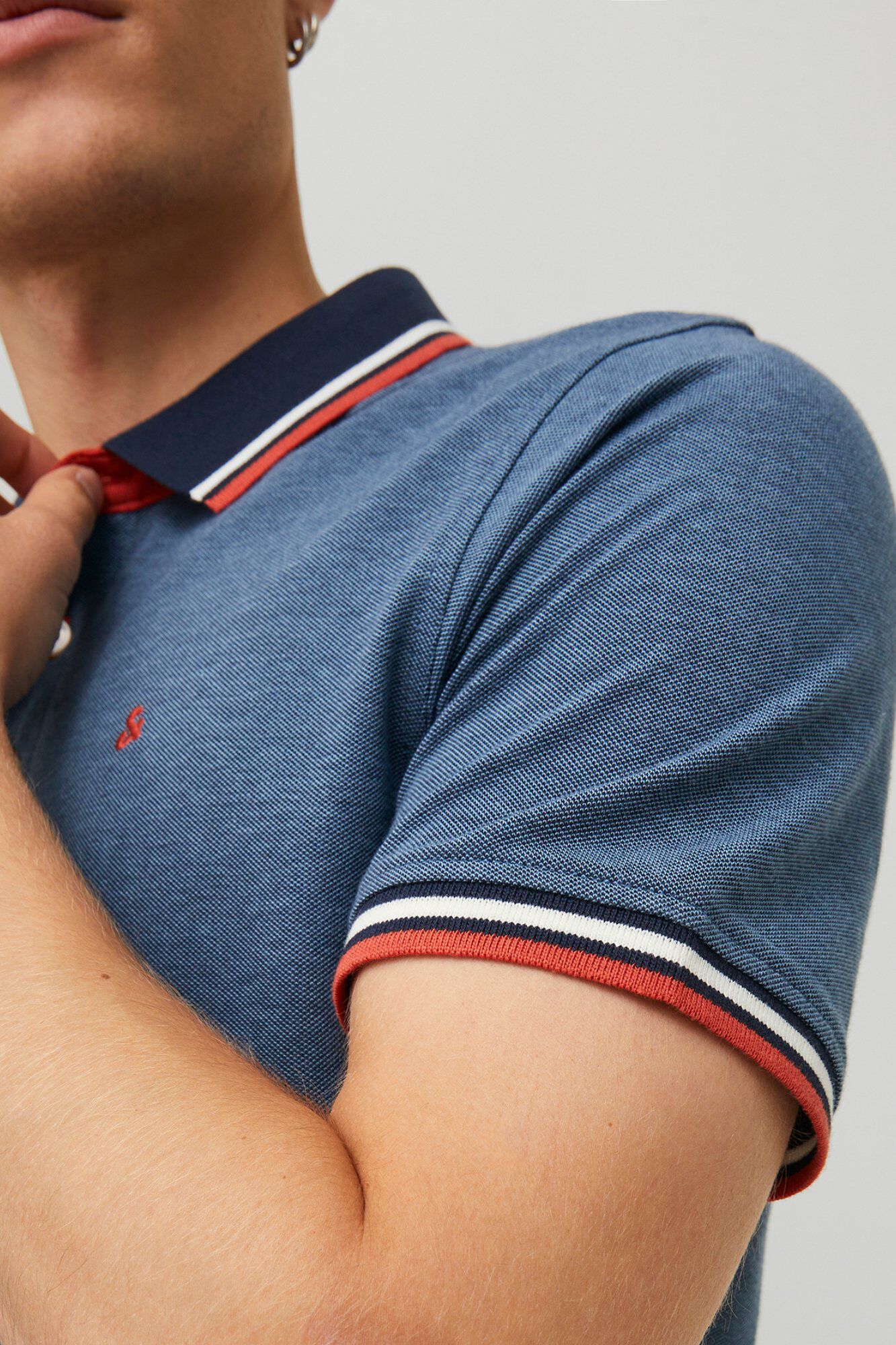 Jack & Jones Polo slim fit azul