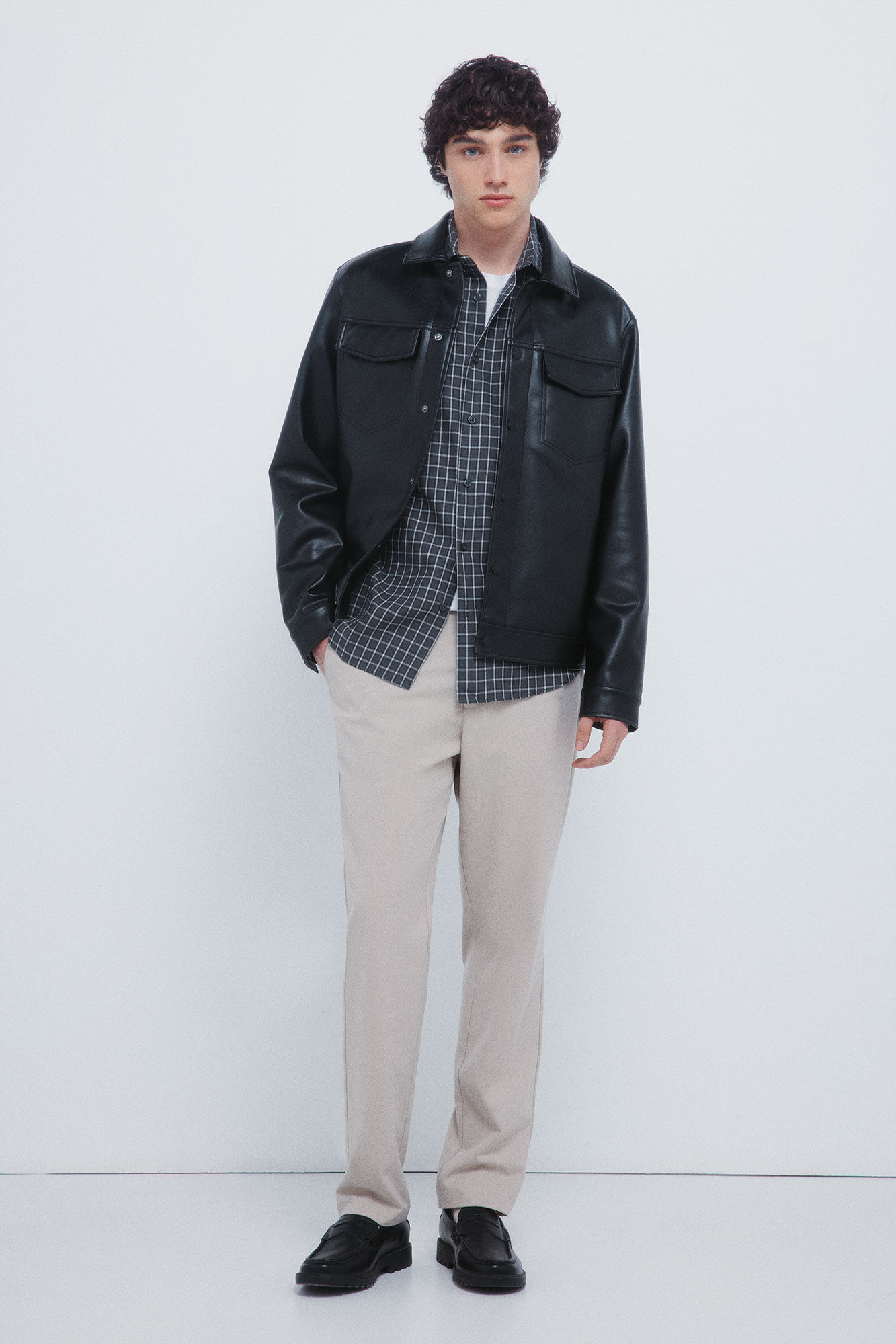 Springfield Playera de popel&iacute;n gris