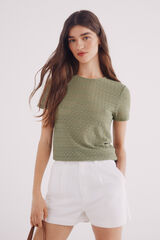 Springfield Playera estructura verde