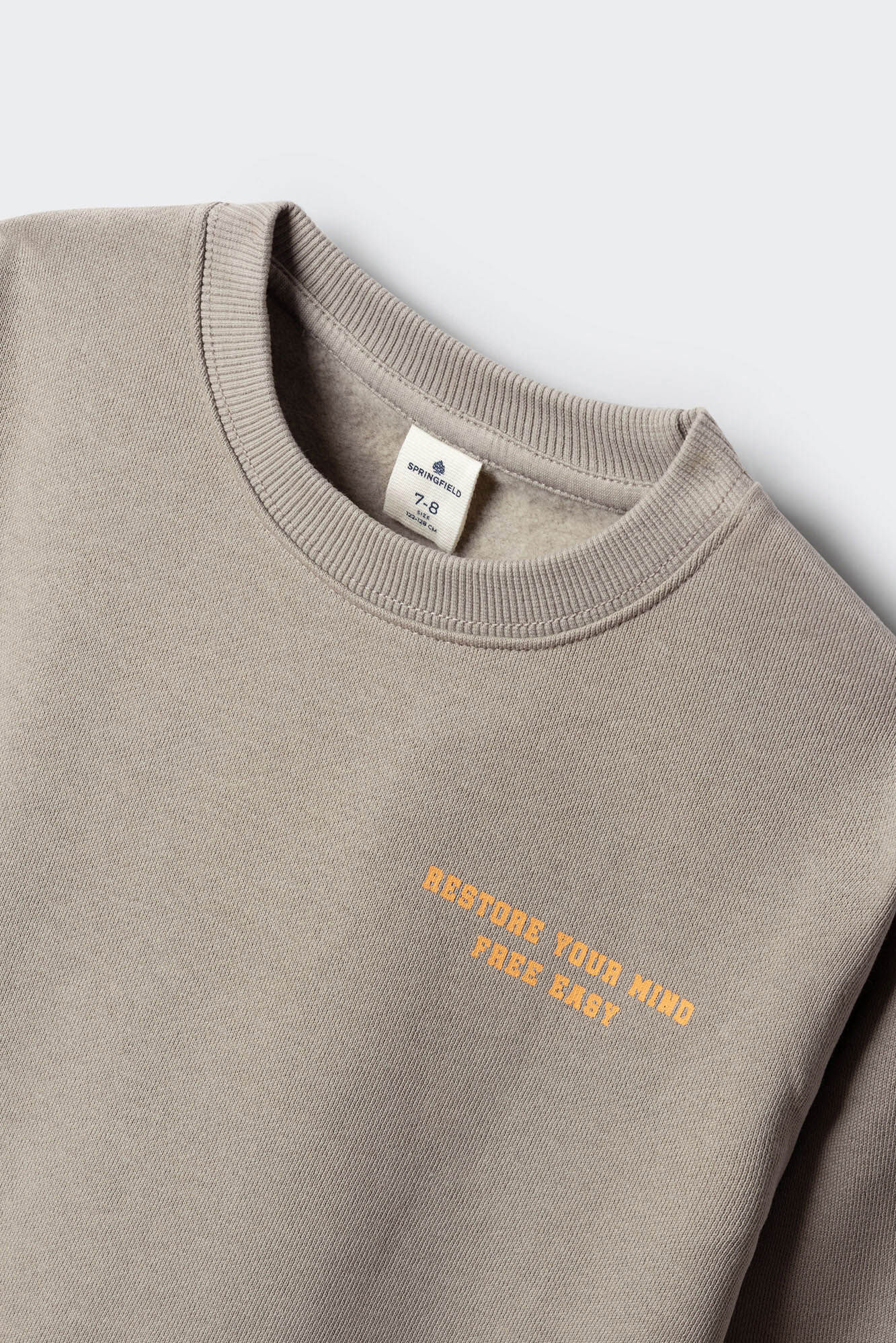 Springfield Kids Sudadera Paradise para ni&ntilde;o gris