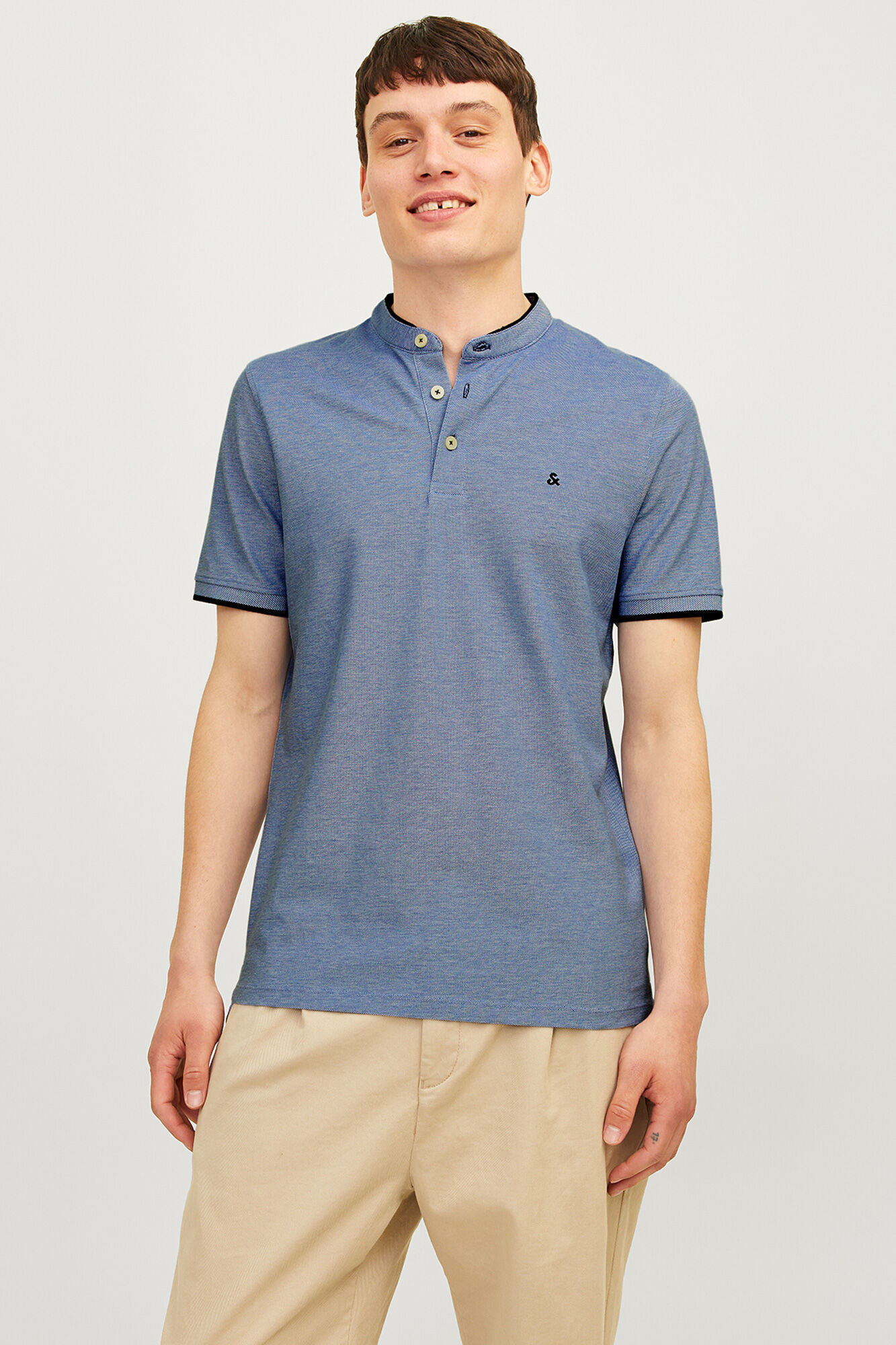 Jack & Jones Polo slim fit cuello mao