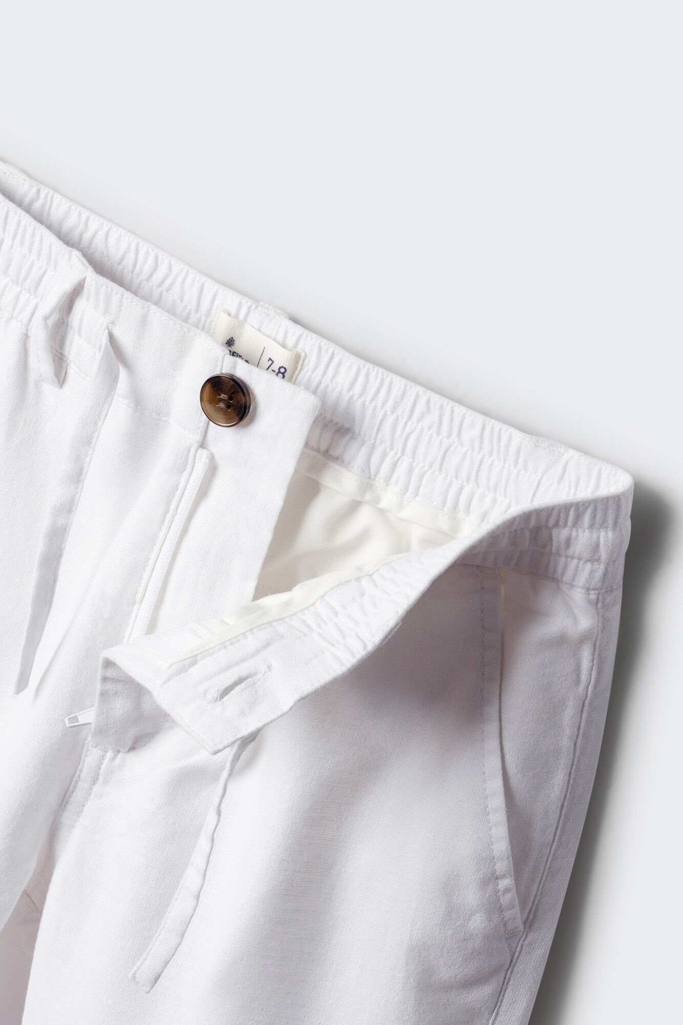 Springfield Kids Pantal&oacute;n para ni&ntilde;o de lino natural