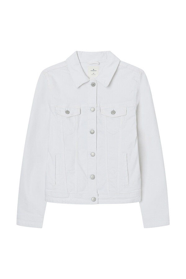 Springfield Chamarra vaquera algodón beige