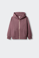 Springfield Kids Sudadera b&aacute;sica abierta para ni&ntilde;a rosa