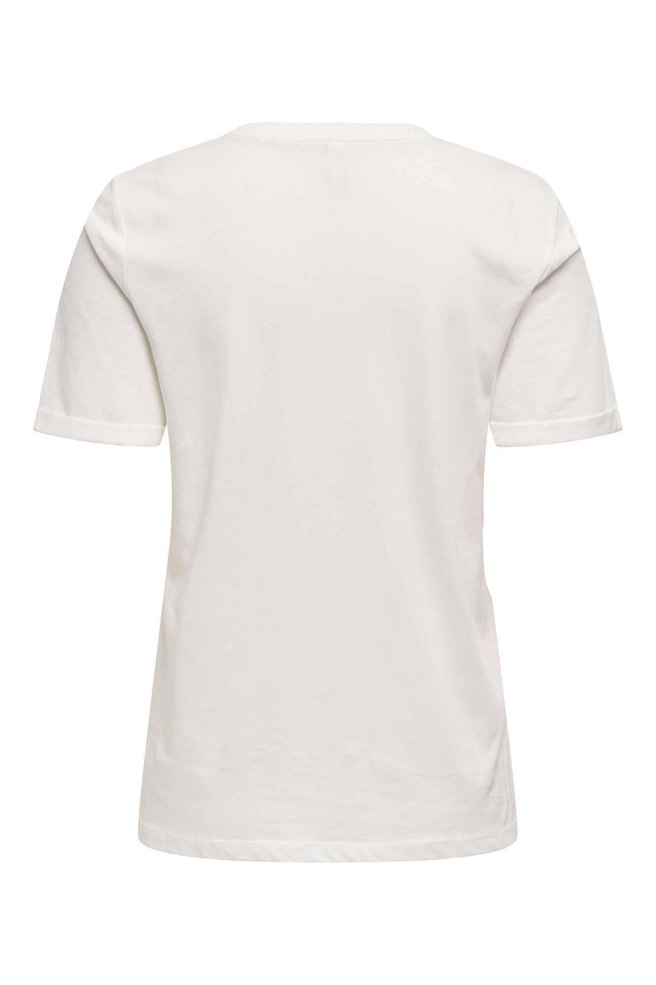 Only Camiseta dibujo frontal blanco