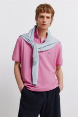 Springfield Polo b&aacute;sico Springfield regular fit rosa