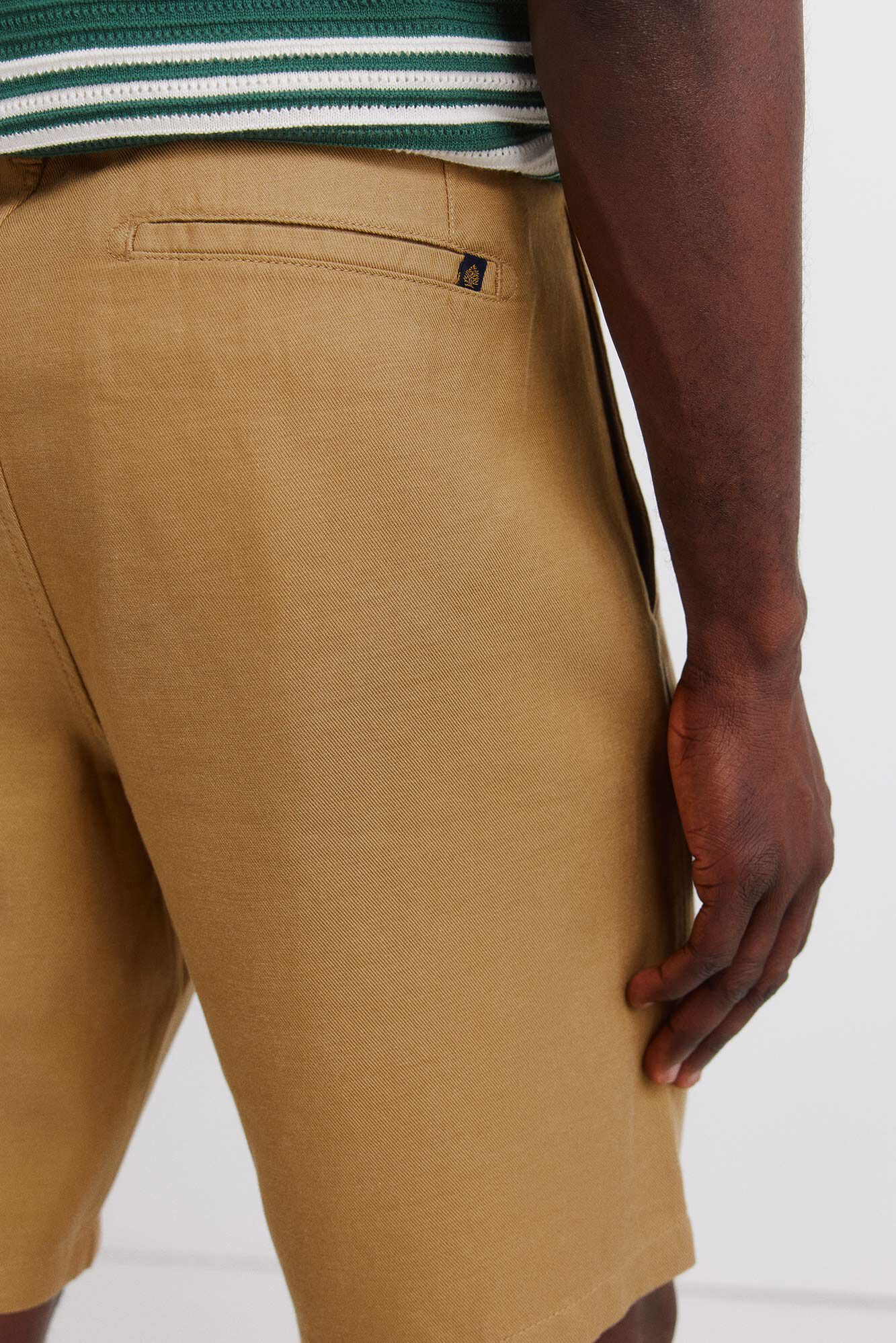 Springfield Bermudas ligeras de ajuste c&oacute;modo beige