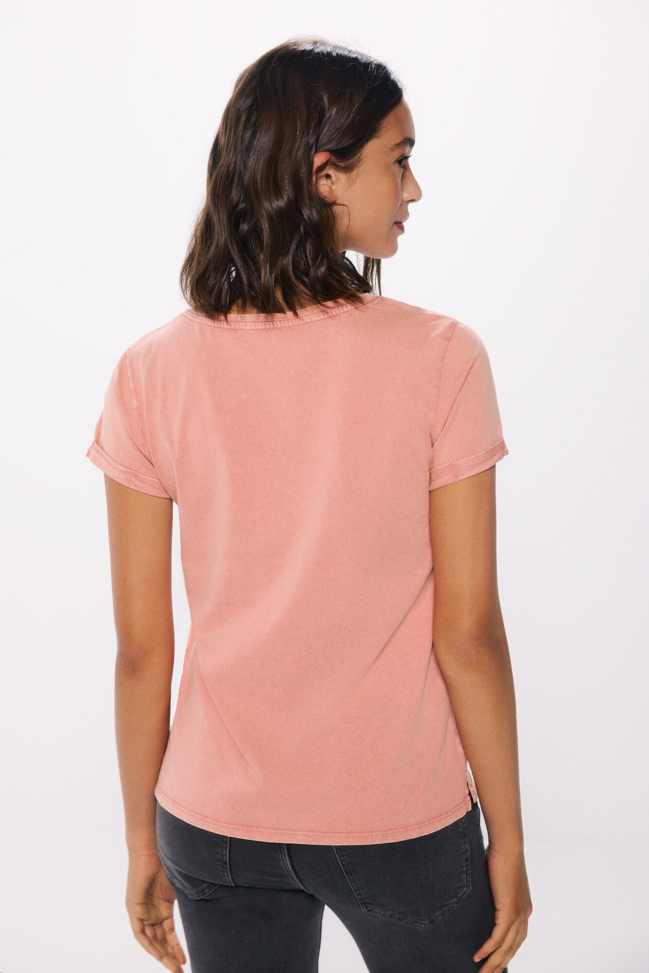 Springfield Playera gr&aacute;fica grupo musical rosa