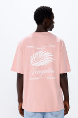 Springfield Playera irregular rosa