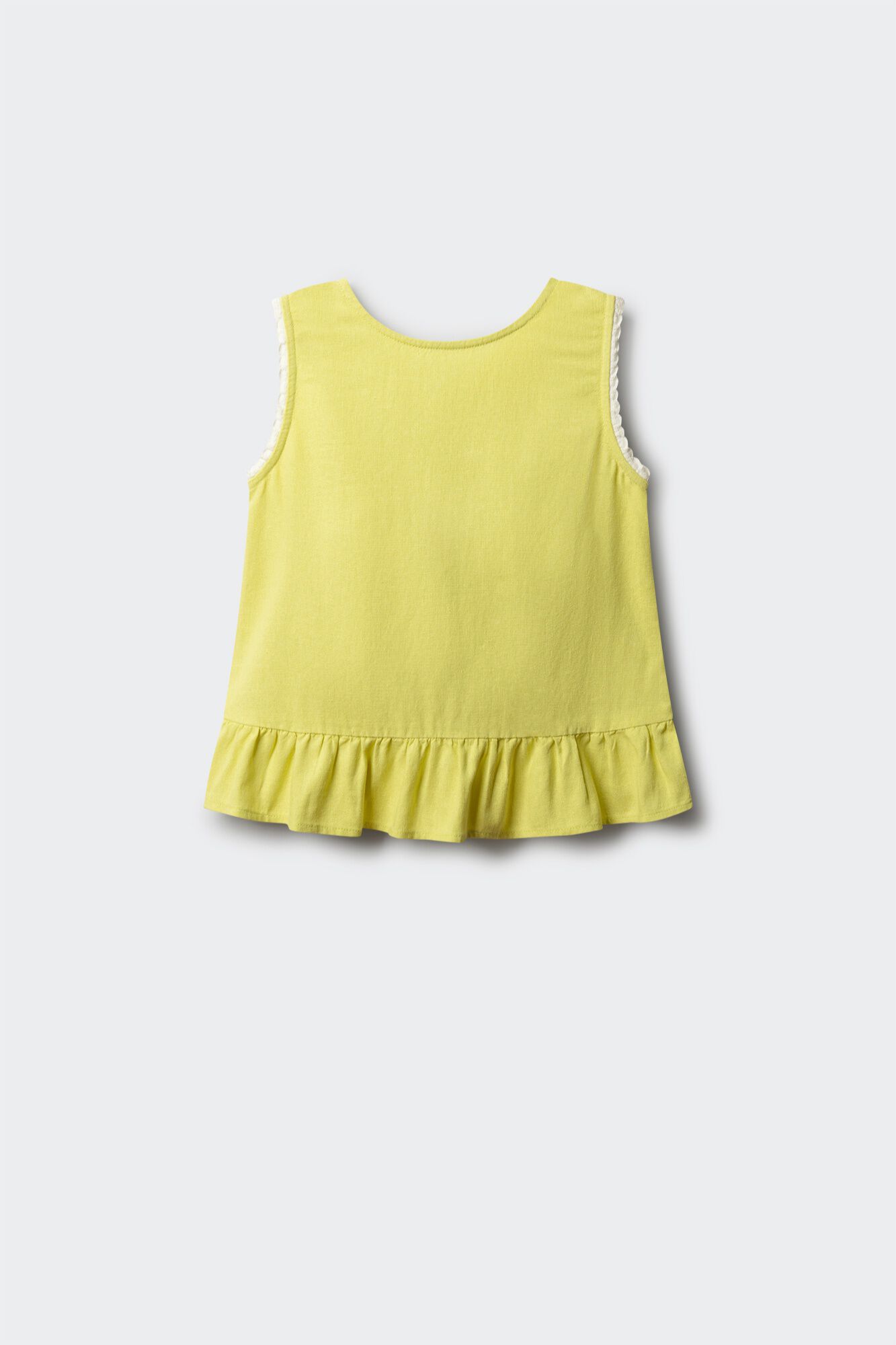 Springfield Kids Top de lino con lazos para ni&ntilde;a