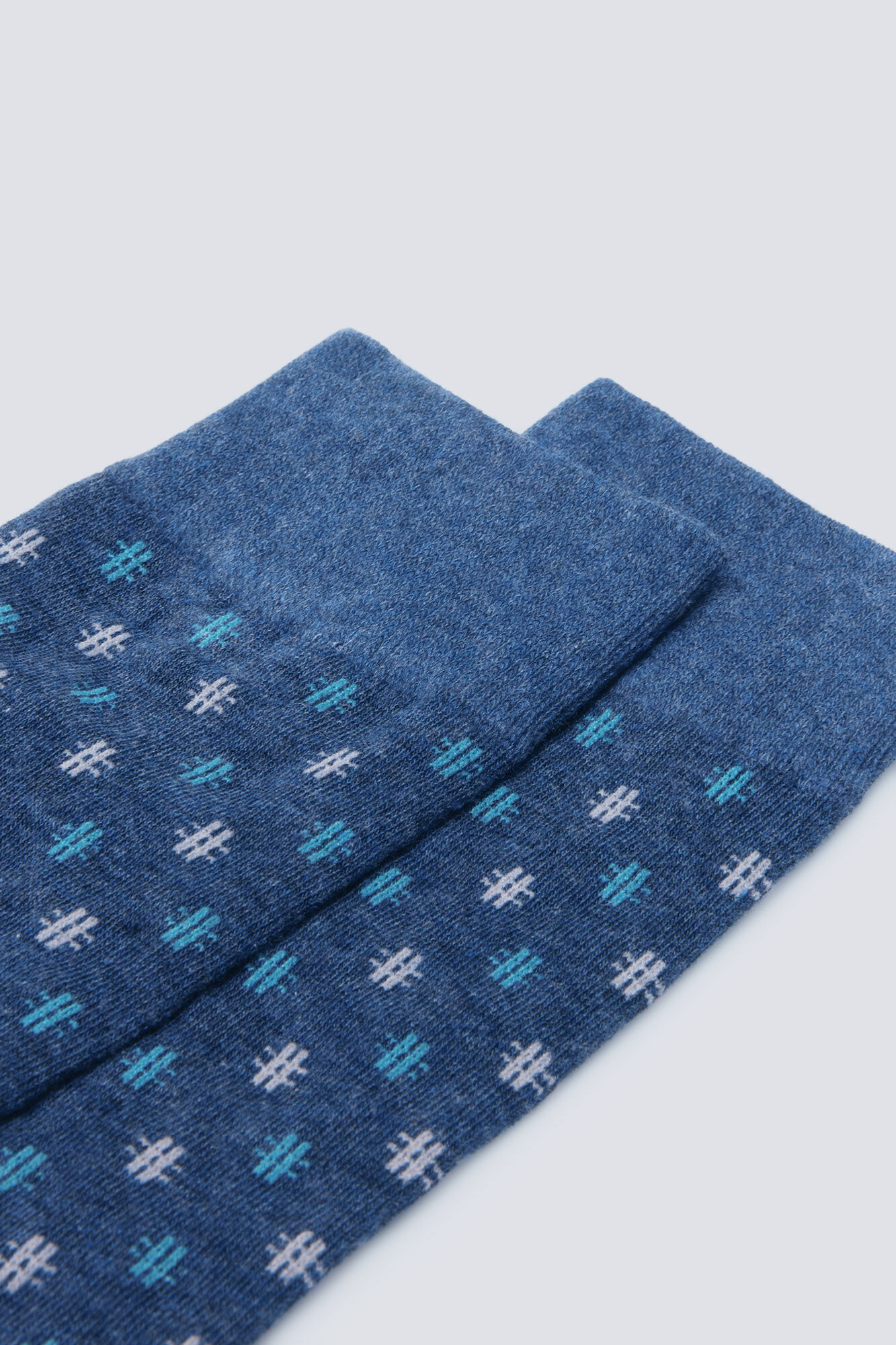 Springfield Calcet&iacute;n de algod&oacute;n geom&eacute;trico