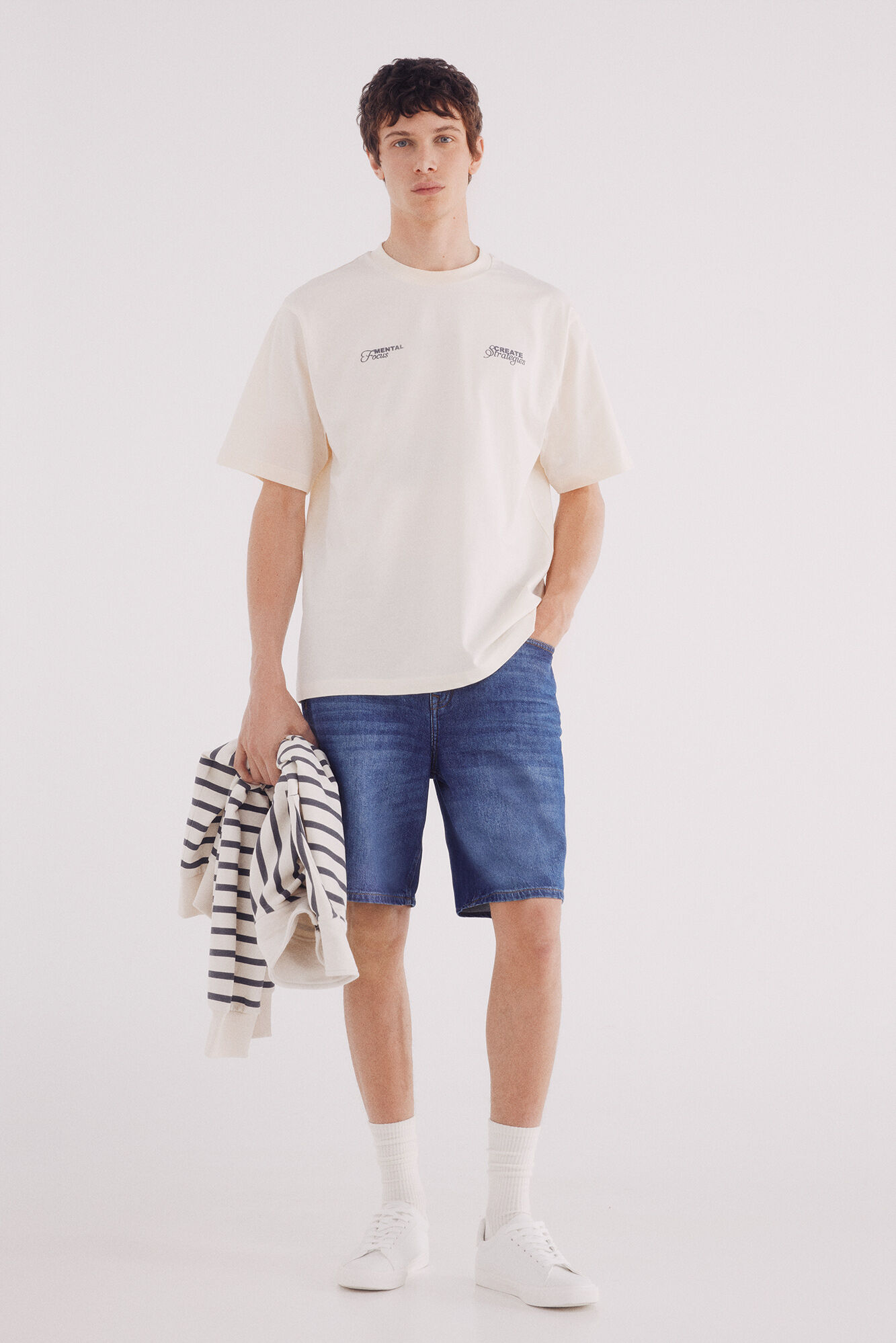 Springfield Camiseta lead your coach blanco