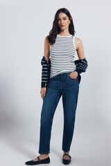 Springfield Jeans mom azul