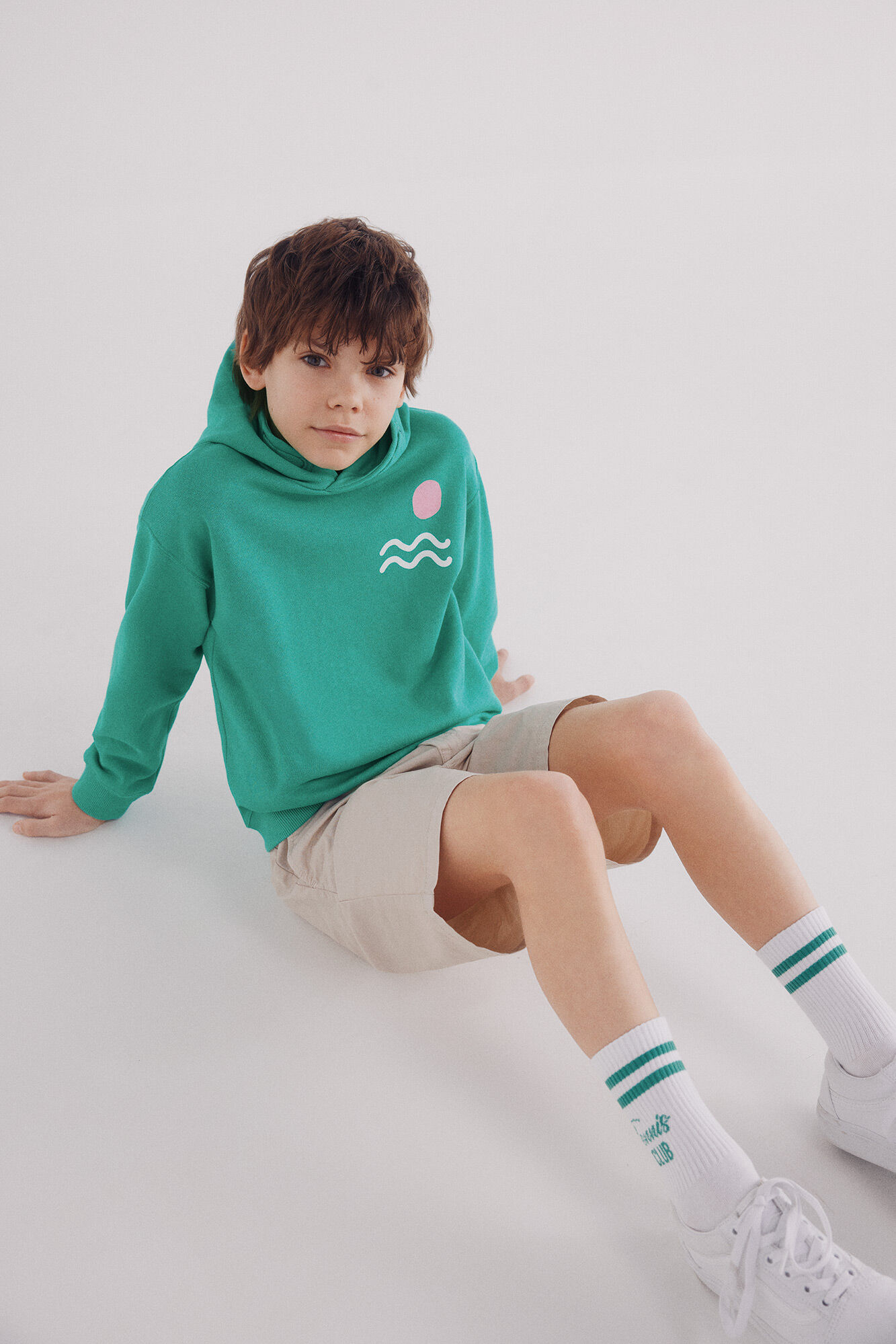 Springfield Kids Sudaedera Palmeras ni&ntilde;o estampado