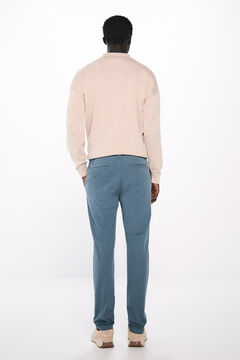 Springfield Pantalón chino skinny fit azul