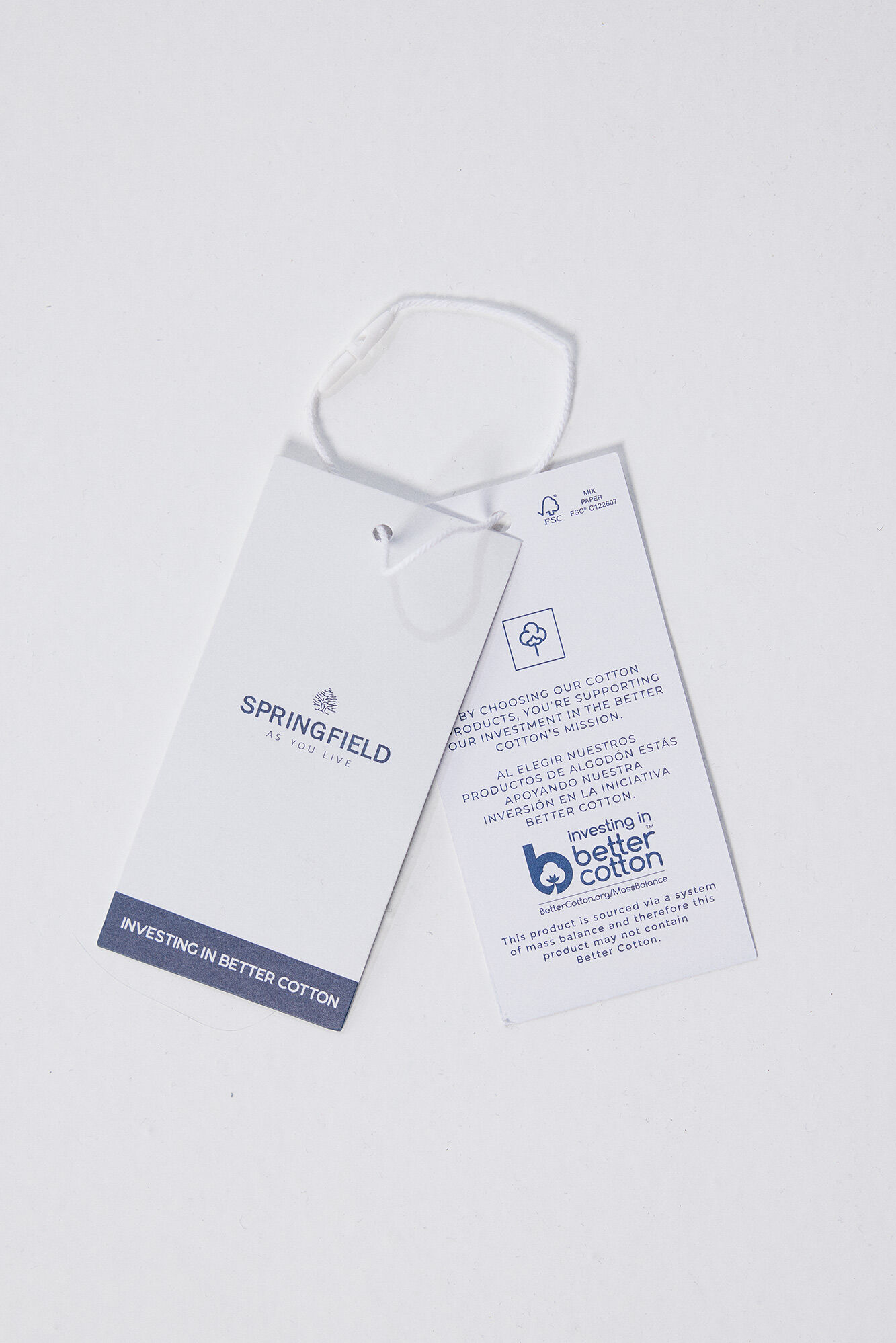 Springfield Playera gr&aacute;fica &eacute;tnica natural