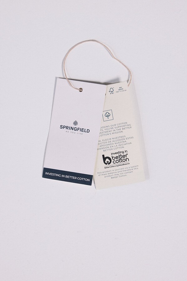 Springfield Polo piqué estructura regular fit natural