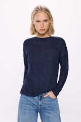 Springfield Playera cuello perkins azul
