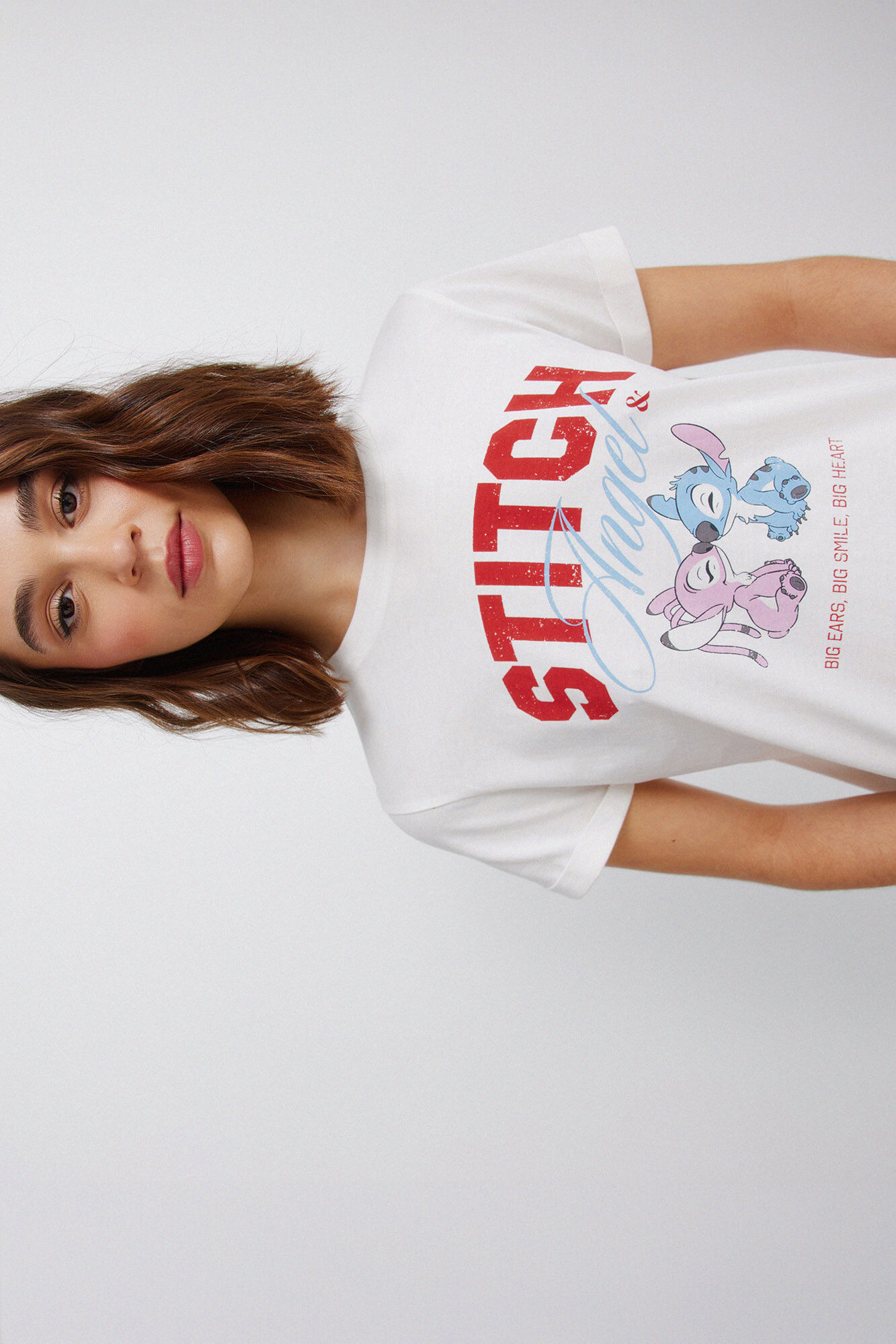 Springfield Playera de manga corta con estampado marfil