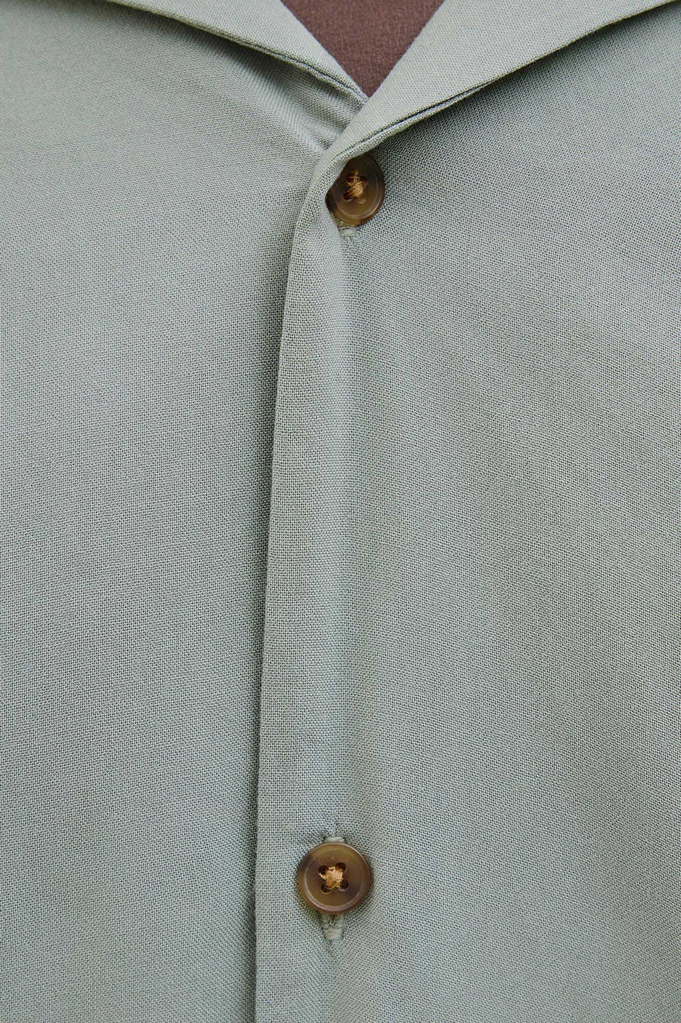 Jack & Jones Camisa relaxed fit khaki